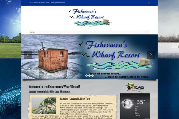 Avada theme site design template sample