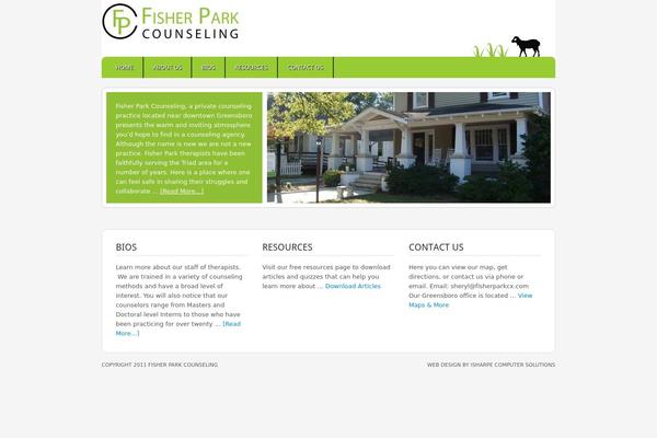 Enterprise theme site design template sample