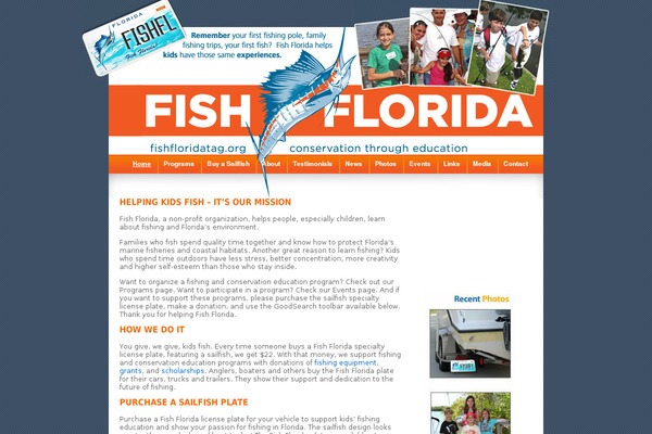 Florida theme site design template sample