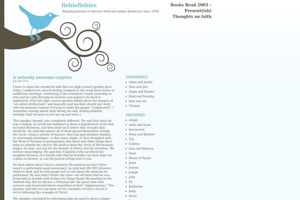Bluebird theme site design template sample