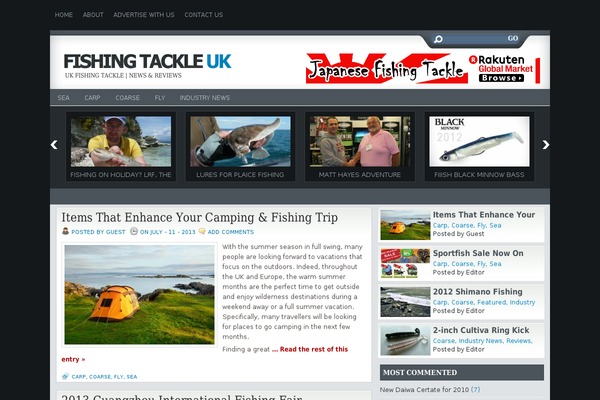 Scarlett theme site design template sample
