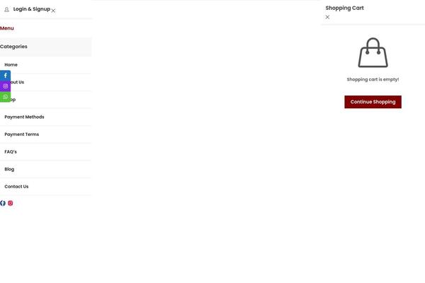 Site using Sticky-social-icons plugin