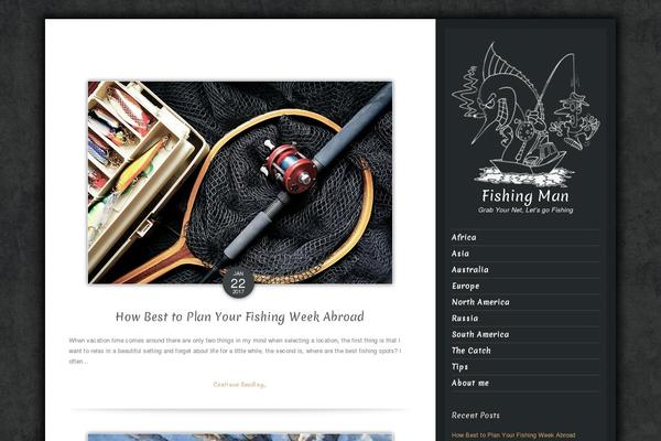Luminescence Lite theme site design template sample