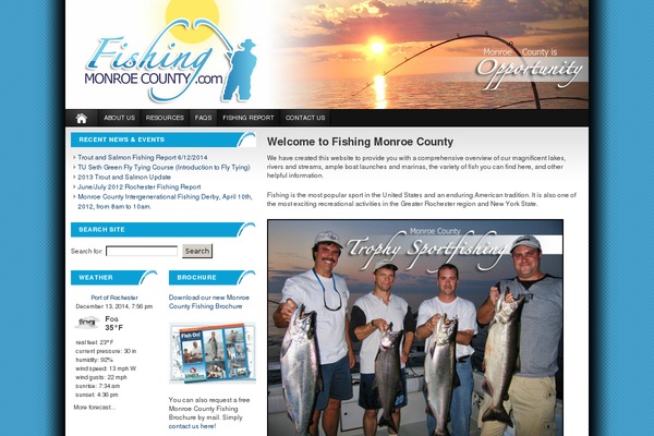 fishingmonroecounty.com site used Fishvue