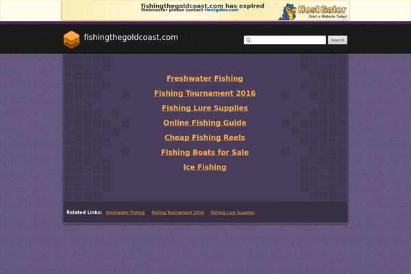 fishingthegoldcoast.com site used Centilium