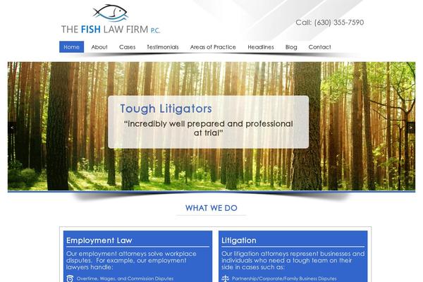 Site using Separator Shortcode and Widget plugin