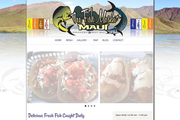 fishmarketmaui.com site used Fresh Canvas