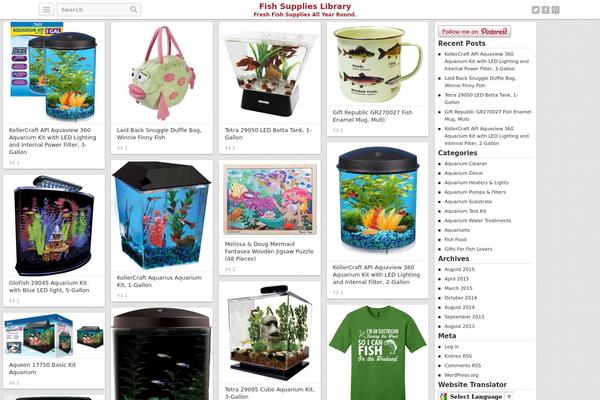 Covert PinPress theme site design template sample
