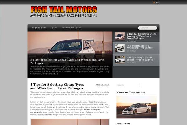Bloggie theme site design template sample