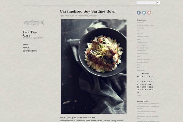 Oulipo theme site design template sample