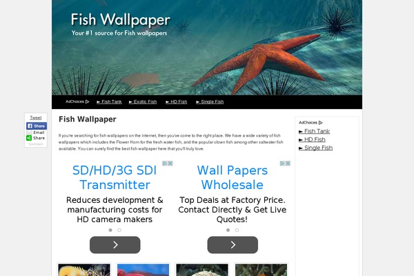 fishwallpaper.net site used Wallpaper3.0