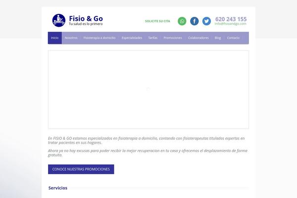 Increase theme site design template sample