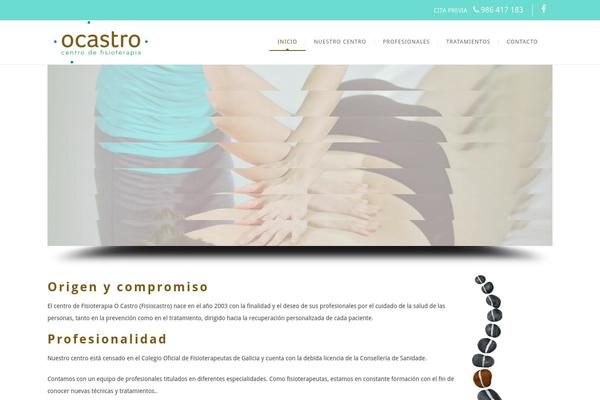 NUVO theme site design template sample