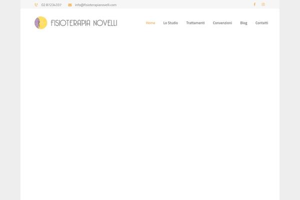Hypnotherapy theme site design template sample