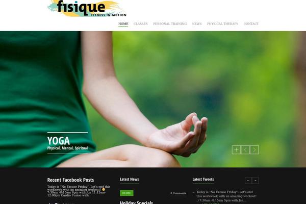 GymBase theme site design template sample