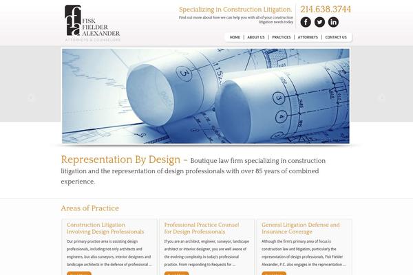 Attorneys theme site design template sample
