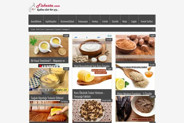 Sahifa theme site design template sample