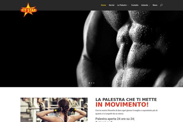 fit-star.it site used Divi-2-1-2