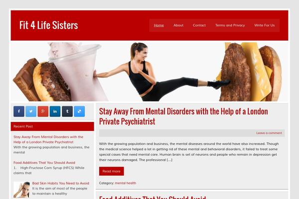 Leeway theme site design template sample