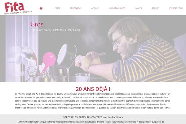 The7 Child theme site design template sample