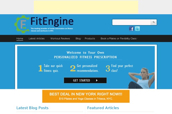 Fitandhealthy-single-pro theme site design template sample