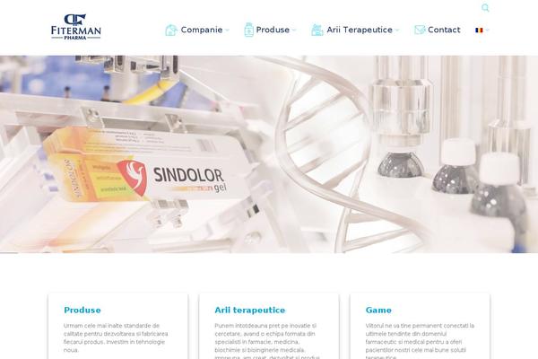 Medical-pro theme site design template sample