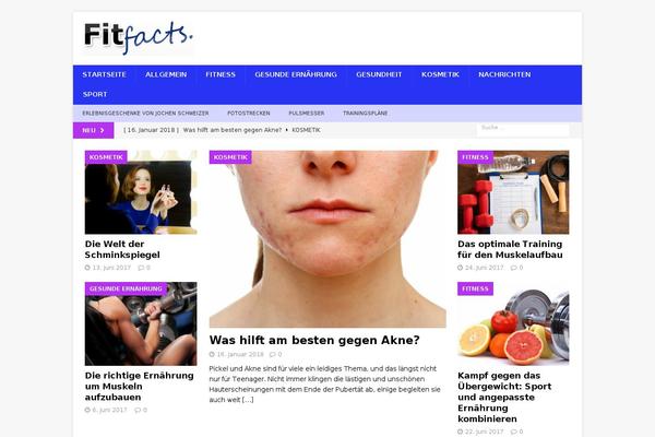 MH Magazine theme site design template sample