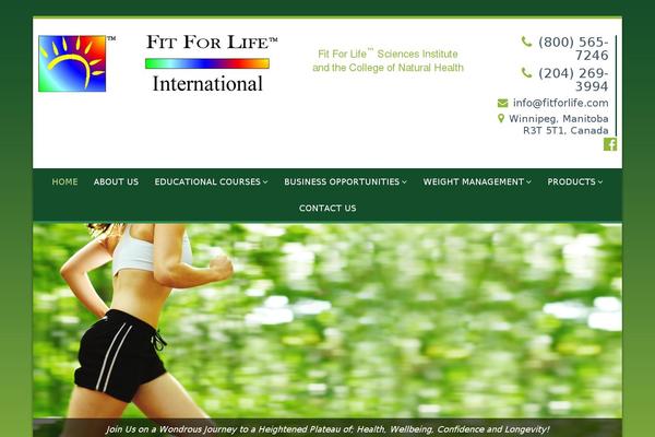 fitforlife.com site used Fitforlife