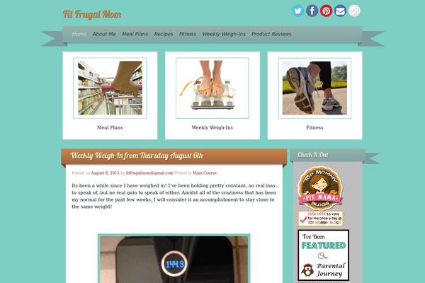 iRibbon theme site design template sample