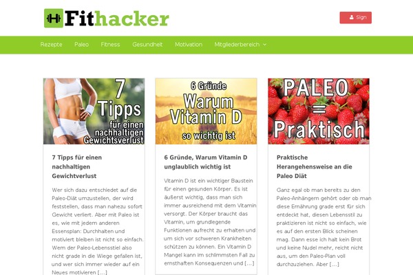 Site using Thrive-visual-editor plugin