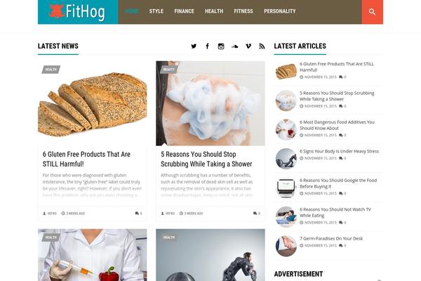 Vania theme websites examples