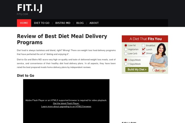 Hiero theme site design template sample