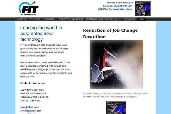 Dynamik Gen theme site design template sample