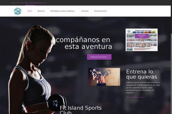 BeTheme Child theme site design template sample