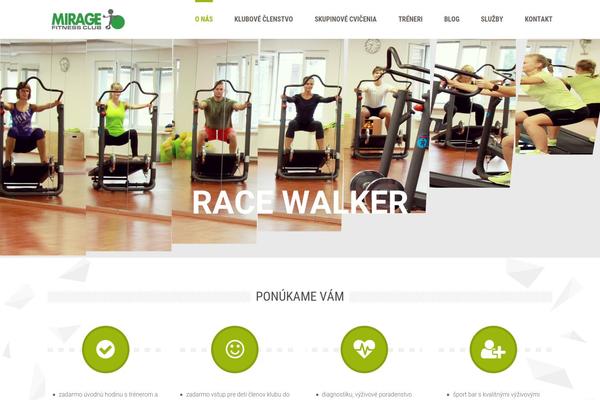 Fitnesszone theme site design template sample