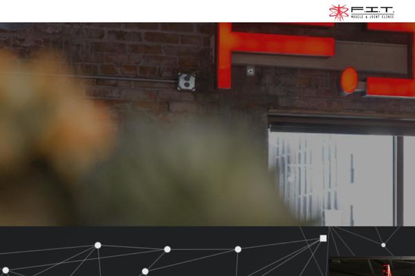Fit theme site design template sample