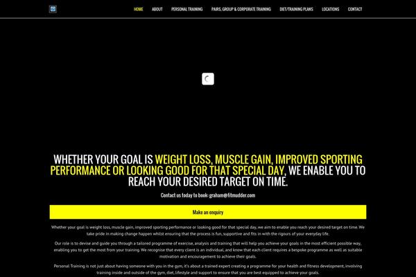 Subway theme site design template sample