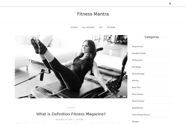 Site using News Manager plugin