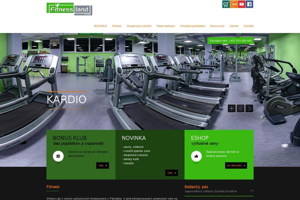 GymBase theme site design template sample