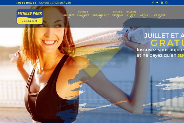 fitness-park-bordeaux.com site used Energy-theme