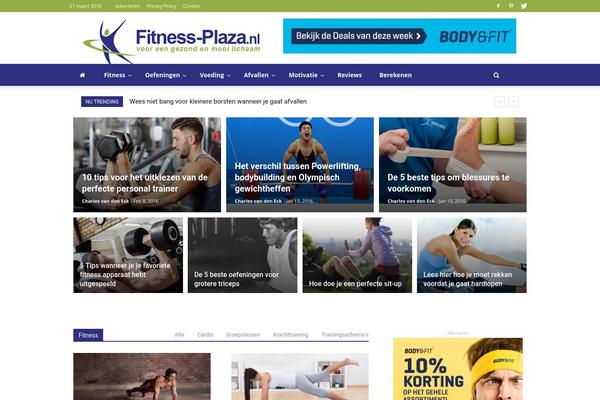 Newspaper Child theme site design template sample
