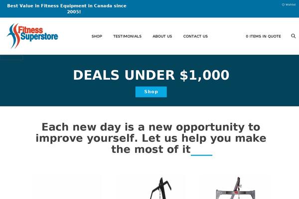 fitness-superstore.ca site used Bigcart