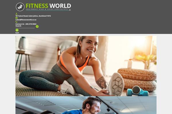 Twentytwenty-child theme site design template sample