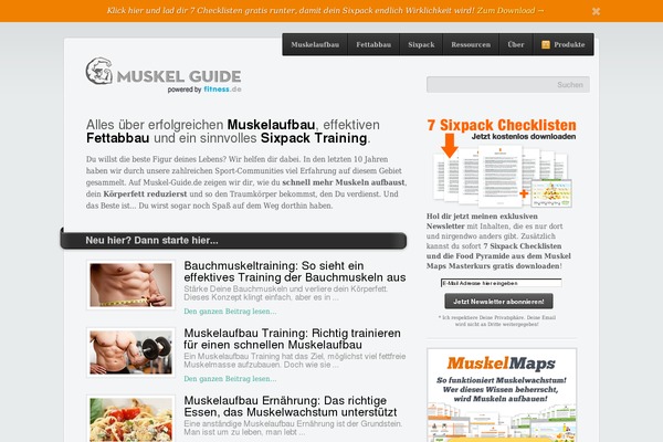Unite theme site design template sample