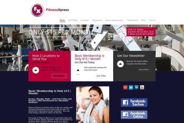 GymBase theme site design template sample