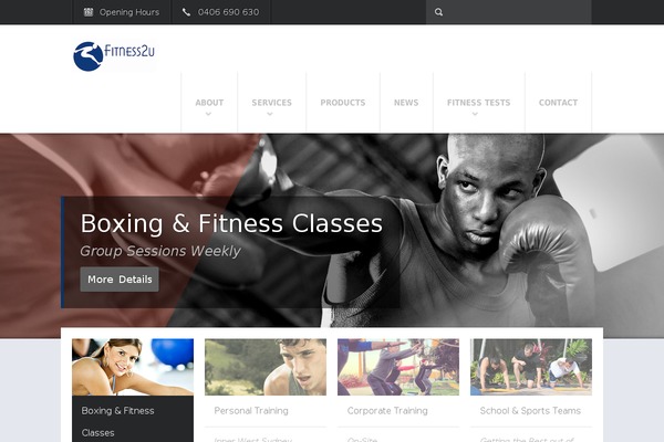 Fit Wp theme site design template sample