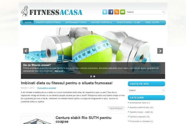 Weightloss theme site design template sample