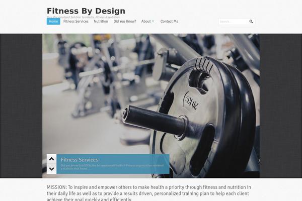 Whitelight theme site design template sample