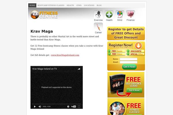 Prose theme site design template sample