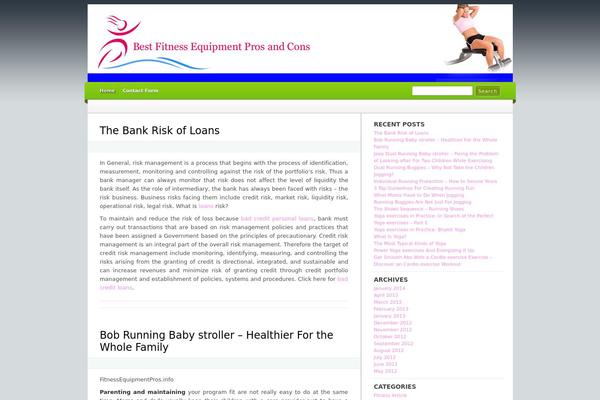 Cordobo Green Park 2 theme site design template sample